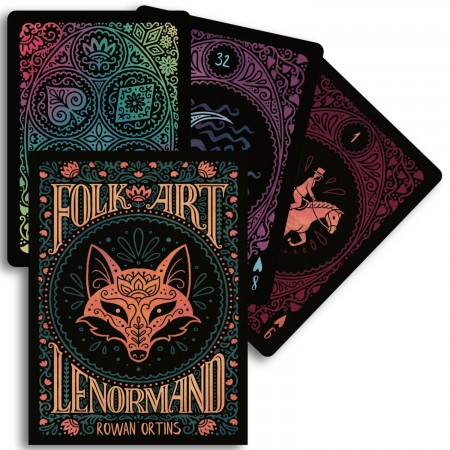 Folk Art Lenormand kortos US Games Systems